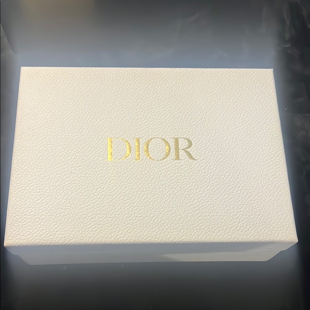 Dior White and Gold Box